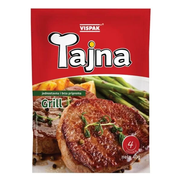 Tajna Grill, 40 gram.